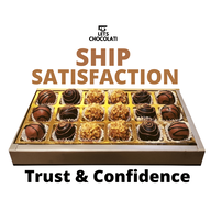 SHIP SATISFACTION LetsChocolati Chocolatier · Luxury Chocolate Online Store