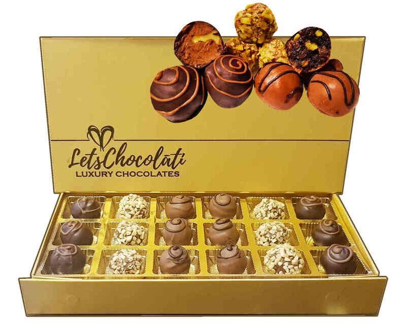 Buy Luxury Chocolate Truffles Online from LetsChocolati Luxury Chocolates handmade chocolates in India letschocolati.com