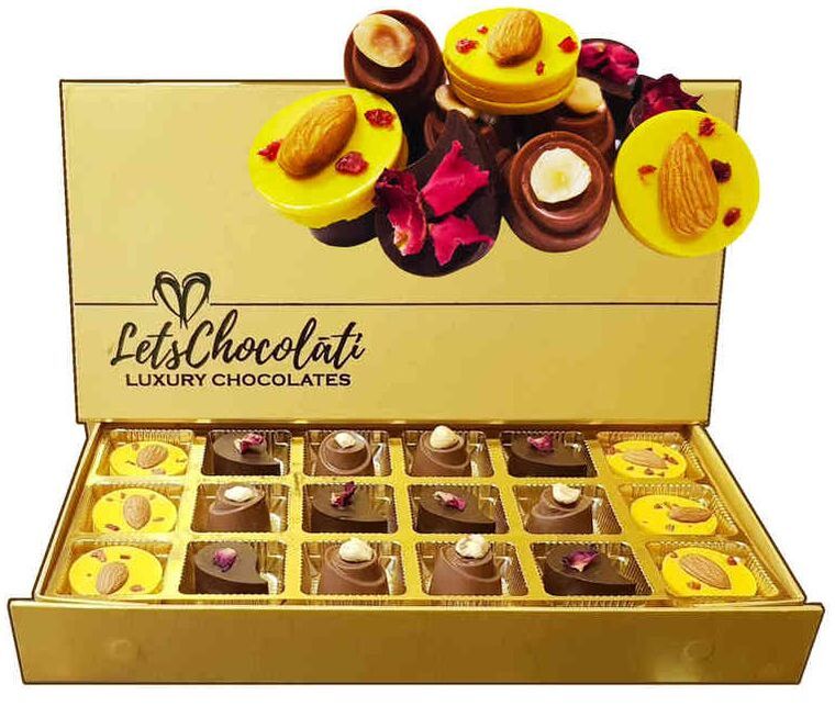 Buy Luxury Chocolate Bonbons Pralines Online from LetsChocolati Luxury Chocolates handmade chocolates in India letschocolati.com