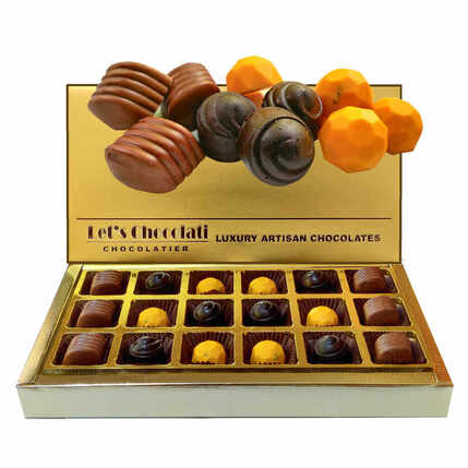 Buy Now & Send Luxury Chocolate Gift Boxes Online sold by letschocolati.com