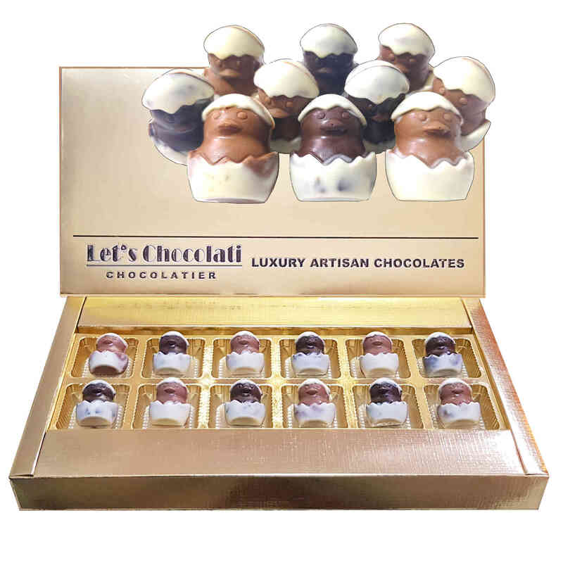 Buy Easter Assorted Marzipan Chocolates Online by LetsChocolati.com